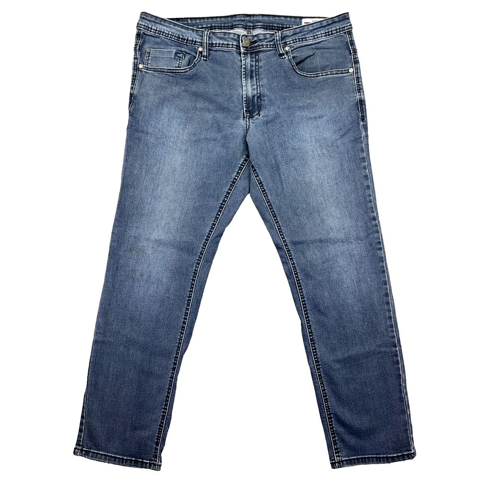 Axel‎ Jeans Men's Blue Medium Wash Tag Size 38x30 Slim Stretch Western
